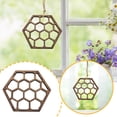 thumbnail image 1 of Desk Accessories Promotion Sale! Nomeni Be Bee Bee Combined Decorations Honeycomb Decoration Creative Wooden Festival Can Crafts Multi Purpose Diy Desktop Ornament, Home Decor Clearance Sale Brown, 1 of 6