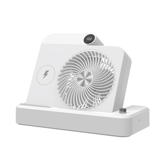 Desk Air Fan Foldable Personal Phone Charging Stand Fashion Multipurpose Compact Portable USB for Car Desk Home