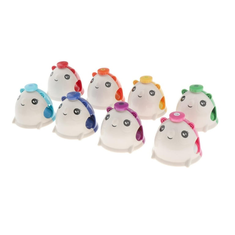 Desk Bells Set for Kids Diatonic Colorful Bells Kids Musical Cute Mouse or Bear Shape Great Holiday Birthday Gift mouse 1