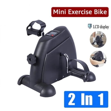 BAOKALER Desk Bike Pedal Exerciser, Mini Exercise Bike