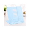 thumbnail image 1 of Desk Book Stand Metal Reading Rest Book Holder Adjustable Cookbook Documents Holder Bookstands Recipes Textbook Music Books, 1 of 5