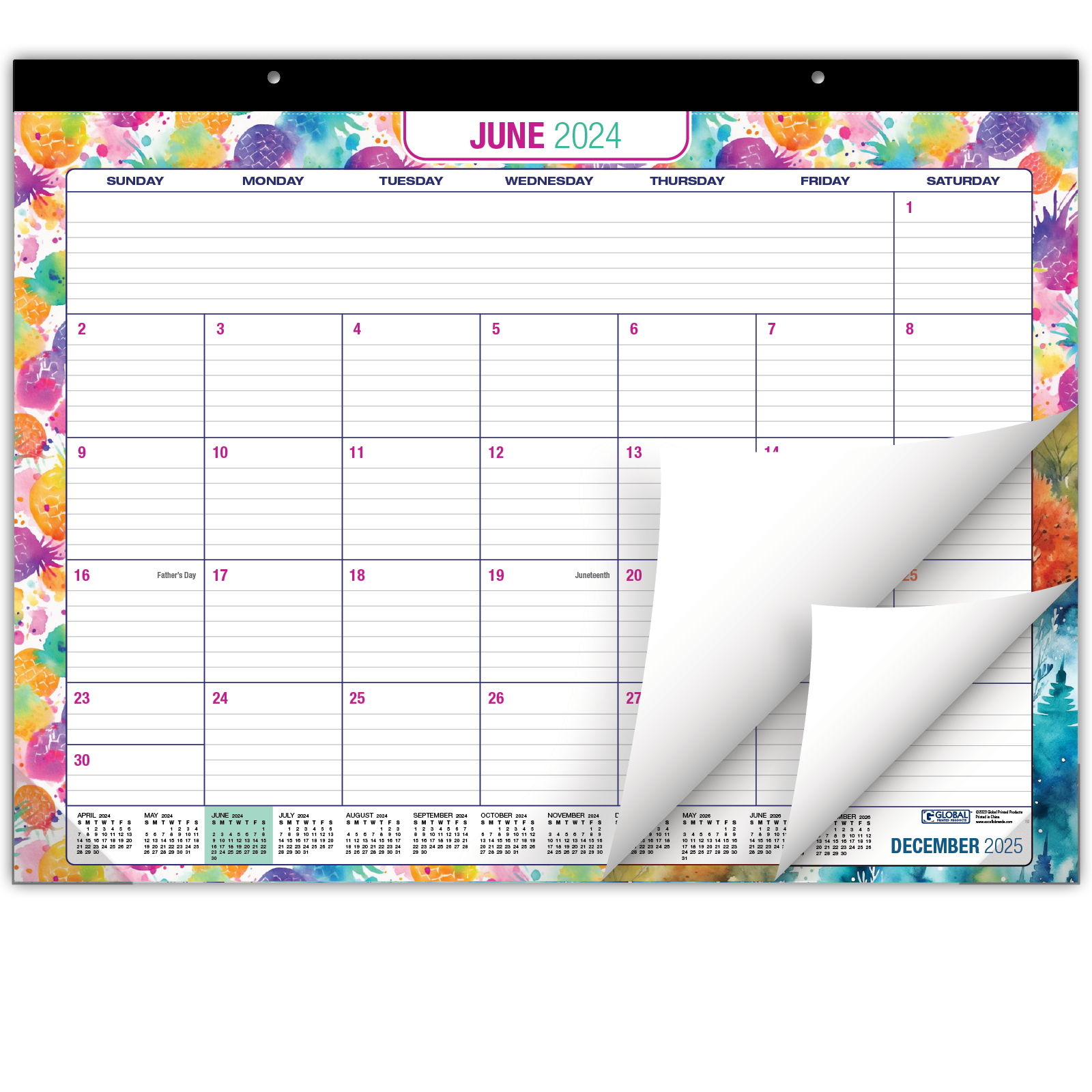 Moocorvic 2024 Calendar 18 Month Wall Calendar 2024 2025 Desk Calendar