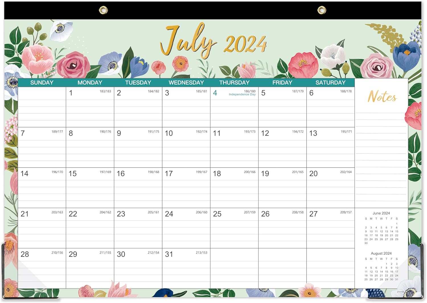 Desk Calendar 20242025 Calendar 20242025 from July 2024 December