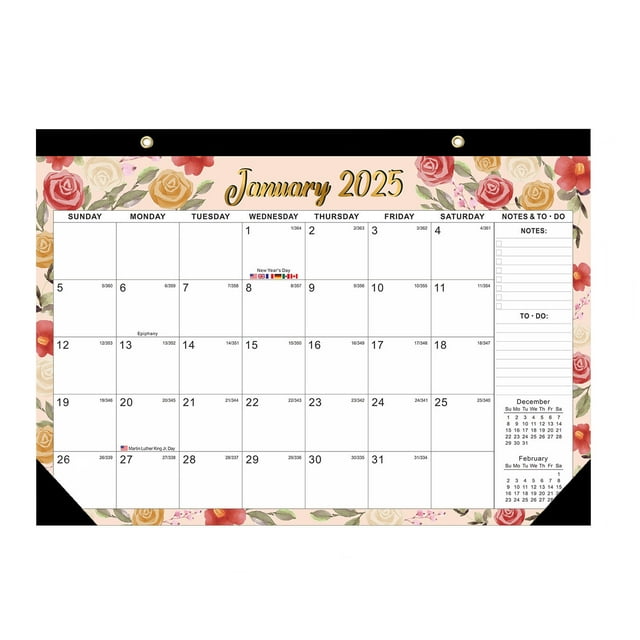 Desk Calendar 20242025, Wall Calendar July. 2024 Dec. 2025 Large
