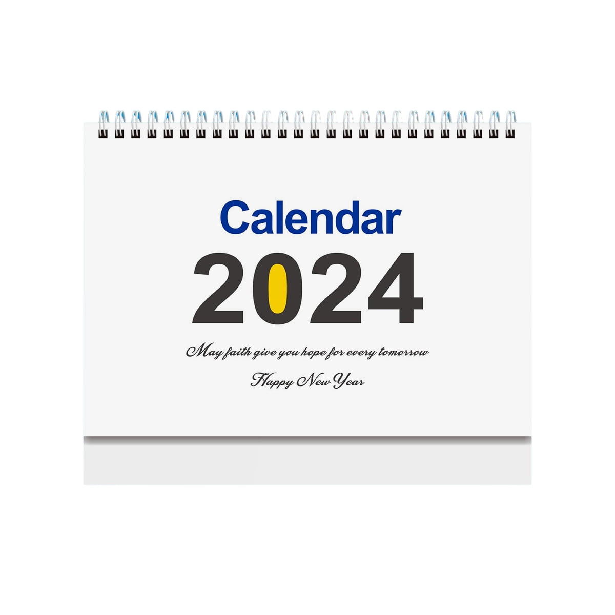 Desk Calendar 2024, Monthly Desktop Calendar, Standing Flip Calendar