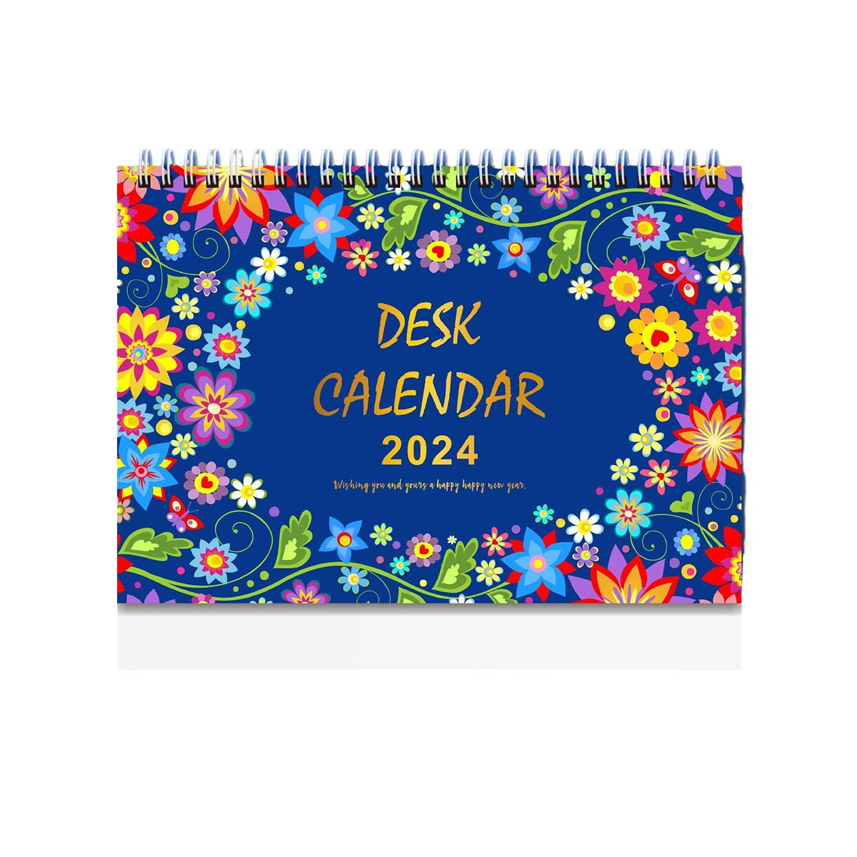 Desk Calendar 2025, Monthly Desktop Calendar, Standing Flip Calendar