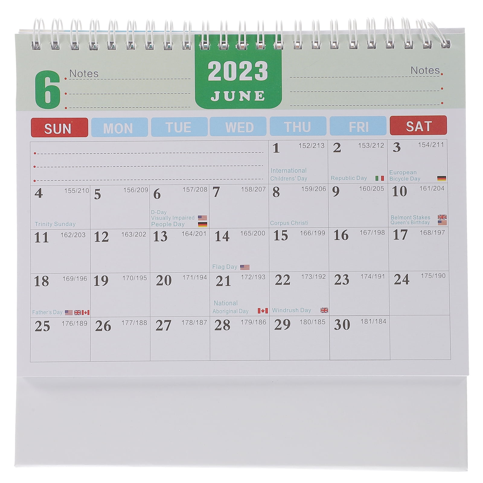Desk Calendar 2024 Reusable Desk Calendar Office Small Calendar