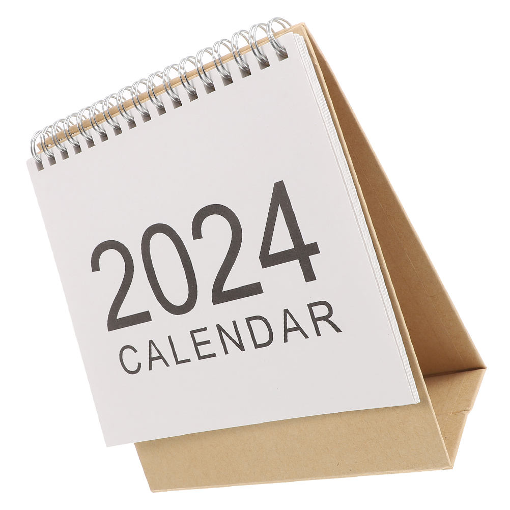 Desk Calendar 2024 Reusable Desk Calendar Office Small Calendar