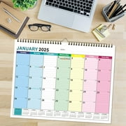 Desk Calendar 2025.1-2026.6 Calendar 18 Month Desk Calendar Europe and America Calendar Wall Or Desktop Monthly Planner With To Do List Home Office School Planning Calendar 2024-2025