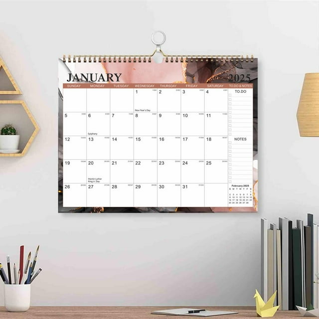 Desk Calendar 2025, AgePlace Wall Calendar 20252026 Covers January