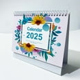 Desk Calendar 2025, Monthly Standing Flip Desk Calendar from Jan. 2025