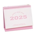 Desk Calendar 2025 Small Desktop Calendar For Home School With Stickers