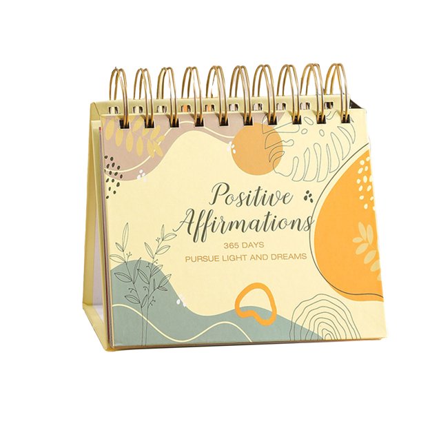 Desk Calendar 2025 Standing Flip Small Stand up Desktop Calendars Daily