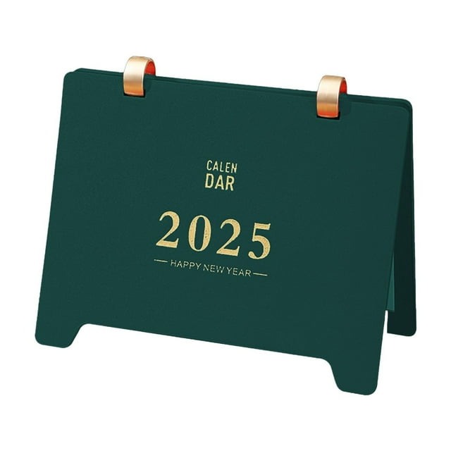 Desk Calendar 2025, Desk Top Calendar 2025, 12Month School Year Desk