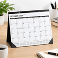 Calendar 172 Desk Calendar 2026-2027-october 2026-march 2028-large 22 X17-calendar ...
