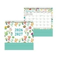 thumbnail image 1 of Desk Calendar 2026, Small Desk Calendar 5.9 x 8 Inch 18 Months Runs From January 2026 to June 2027, Floral Design Calendar 2026 for Home School and Office, 1 of 4