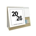 thumbnail image 1 of Desk Calendar 2026, Standing 2026 Desk Calendar, Jan 2026 to Dec 2026, 10.12" x 21.7", Monthly Flip Desktop Calendar with To Do List, Your Personal Desk Planner Orgazier for Work Office, 1 of 6