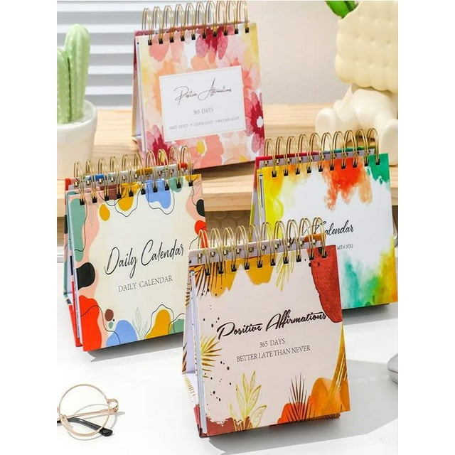 Desk Calendar Inspirational Quotes Mini Calendar 2025 Calendar Daily