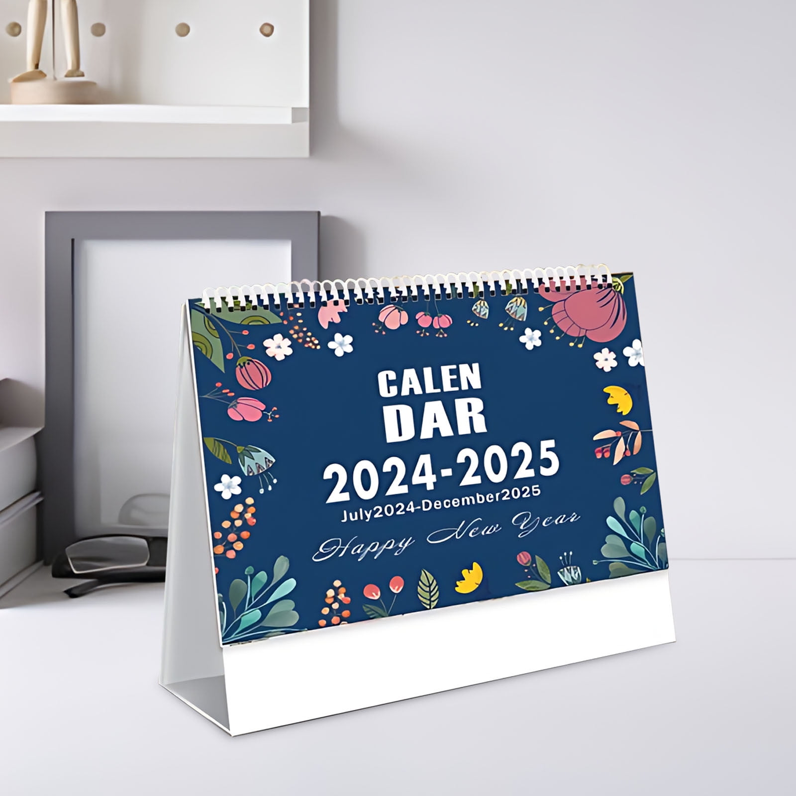 Desk Calendar, Monthly Desktop Calendar Calendars Decorative, 20242025