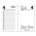 thumbnail image 1 of Desk Calendar Refill, 3.5 x 6, White Sheets, 12-Month (Jan to Dec): 2026 | Bundle of 10, 1 of 4