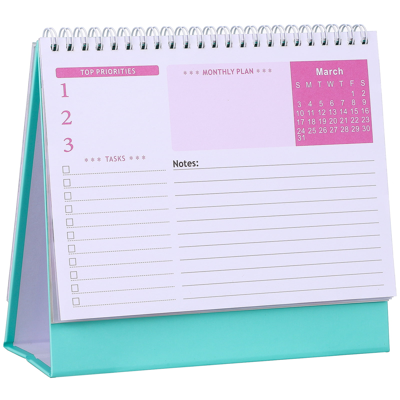 Desk Calendars Desk Decor Table Top Decor Desk Calendar 2024 2024