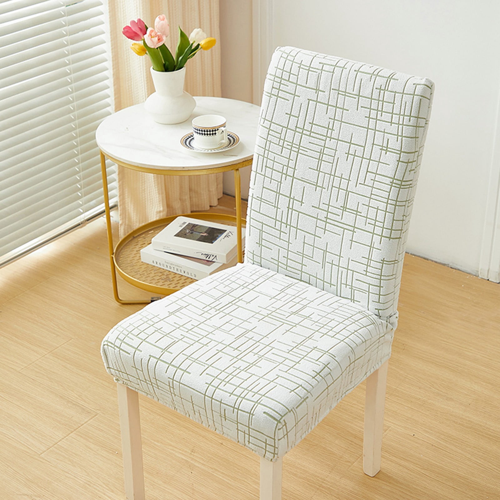 Desk Chair Cover, Office Chair Slipcover Polyester Fabric , Washable ...