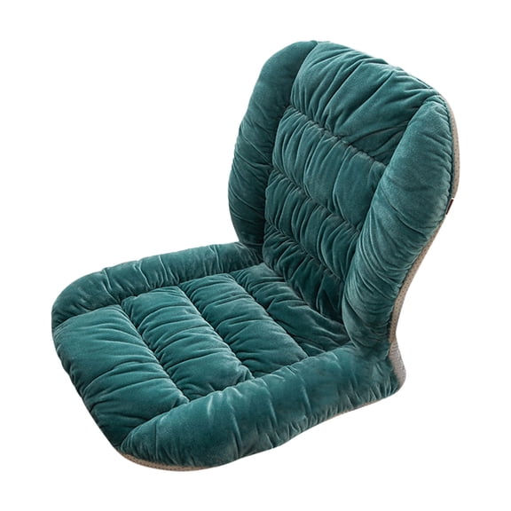 Desk Chair Cushion Office Chair Pad with High Back Support Seat Cushion with Non-Slip Bottom for Office Car Home Dining Room Kitchen (Green)