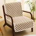 thumbnail image 1 of Desk Chair Cushion - Soft Seat Cushion with Removable Cover, Back Support, Rocking, 18x39in, 1 of 6