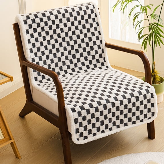 Desk Chair Cushion - Soft Seat Cushion with Removable Cover, Back Support, Rocking, 18x39in