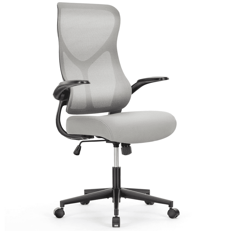 Desk Chair, Ergonomic Executive Desk Chair with Flip-up Armrests