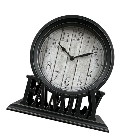 Desk Clock Retro Tabletop Clock For Living Room Office And Study Quiet Mechanism Clocks