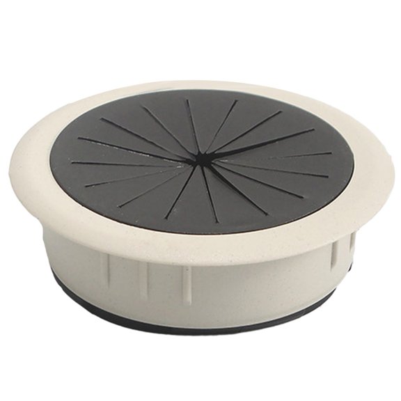 Desk Cord Grommet Abs Cable Hole Cover Wire Organizer Cable Pass Through Round Gasket Threading Box Cove Furniture Hardware