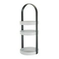 thumbnail image 1 of Desk Cosmetics Stand Makeup Layer Buffet Serving Tray Snack Fruit Cupcake Stand Vanity Trays Spice Rack Organizer for Kitchen Home Gray, 1 of 8