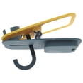 thumbnail image 1 of WEAVILUX Yellow Desk Clamp Cup Holder with Open Scientific Structure, 7.1×3.6×3.1in, 1 Set for Office and Home Use, 1 of 4