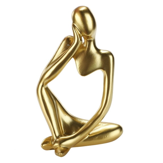 Desk Decoration Statue Abstract Thinker Statues Ornaments Modern Art Furnishings Mini Nordic Sculpture Frame Decorations