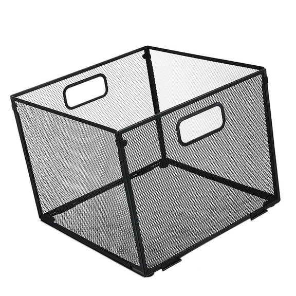 Metal File Folder Organizers Document Box Large Capacity Desktop Book Magazine Storage Case for Office Desk Management