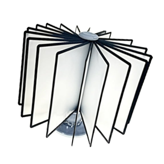 Desk Document Rack Rotatable File Organizers Stand Desk File Display Folder Desk File Organizers Desk Reference Holder