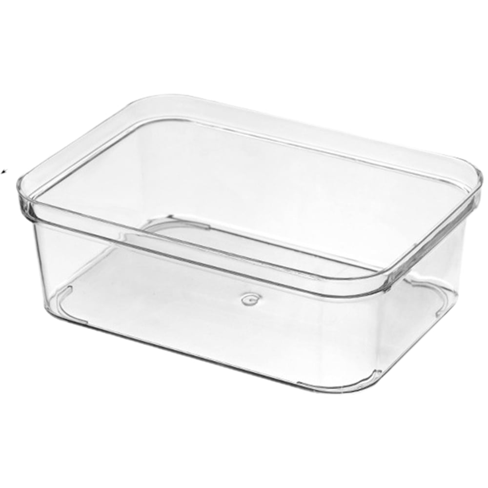 Desk Drawer Clear Organiser Trays Plastic Storage Boxes Divider Small