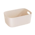 thumbnail image 1 of Desk Drawer Organizer Tray, Storage Bins Desktop Storage Basket Plastic with Handle Reusable PP Cosmetic Storages Box Desktops Sundries Organizer with Handle for Household, 1 of 7