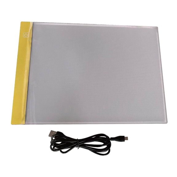 Desk Drawing Light Pad, Copy Board with Side Touch Dimming for Line Practice, Panel, Classroom Studio, Daily Art