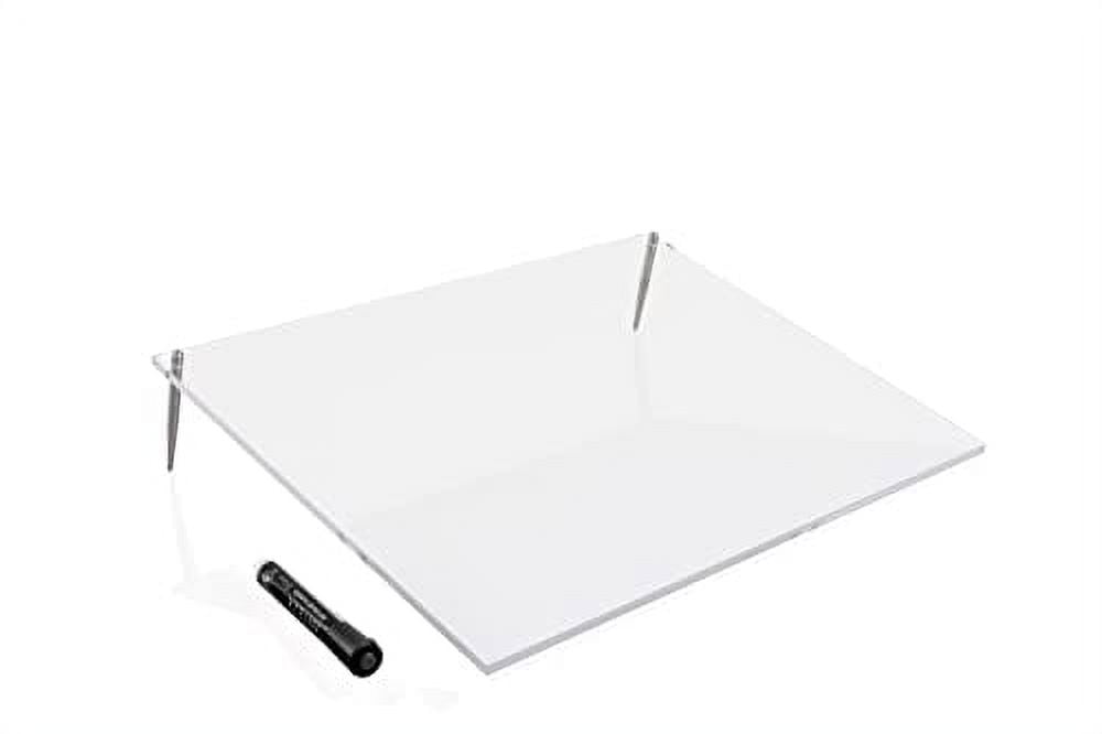 Desk Dry Erase Board With Erasable Marker White Black Clear desk-dry-erase-board-with-erasable-marker-white-black-clear