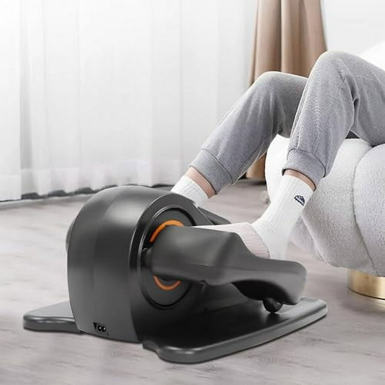 Under Desk Elliptical Machine, Electric Seated Pedal Exerciser