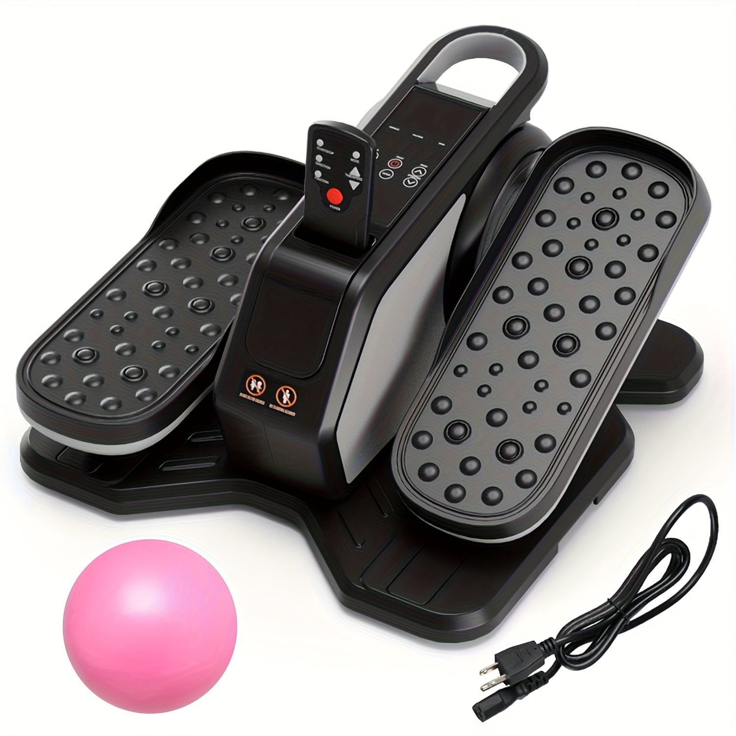 Under Desk Elliptical Machine with Remote - 12-Speed Seated Pedal ...