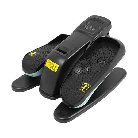 Under Desk Elliptical Machine for Seniors - LCD Display, 5-Speed and 3 Auto Modes, Under Desk Elliptical Machine - Ultra-Quiet and Anti-Slip, Electric Leg Exerciser for Leg Training