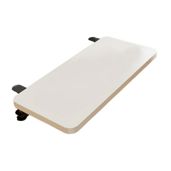 Desk Extender Tray Folding Keyboard Shelf Armrest Wrist Support Durable Wood Metal Office Bedroom Adults