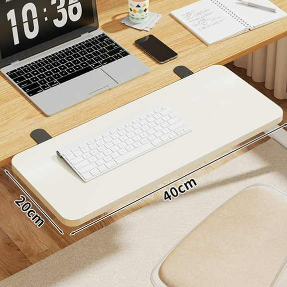 Desk Extender Tray Wrist Support 90° Foldable Computer Arm Rest Office Supplies