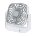 thumbnail image 1 of Desk Fan 3 Speeds Stronger Cooling Airflow Adjustable Portable Small Fan Rechargeable Ultra Quiet Personal Mini Fan for Office,Bedroom,Home Kitchen Outdoor Activities, 1 of 9