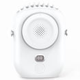 thumbnail image 1 of Desk Fan Bladeless Clip On Fan USB Rechargeable Mini Wearable Cooling Fan Aromatherapy Hands-Free Desk Use, 1 of 7