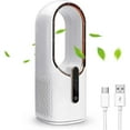 thumbnail image 1 of Desk Fan, Bladeless Fan 11.8 Inch Usb Table Fan With Touch Control 3 Cooling Speeds, Personal Fan For Bedroom Office, 1 of 5