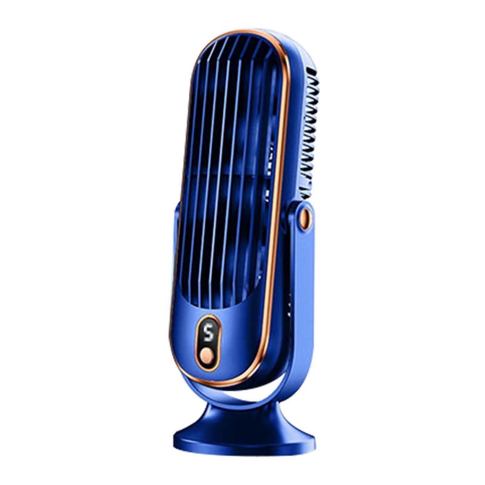 Desk Fan Cold Fan Desktop Oscillating Fan For Indoors Portable USB Rechargeable Car Home Brushless Motor Small Fan Head Fan Small Fan With 3 Speeds For Bedroom Home Wall Mount Oscillating Fan 16 in